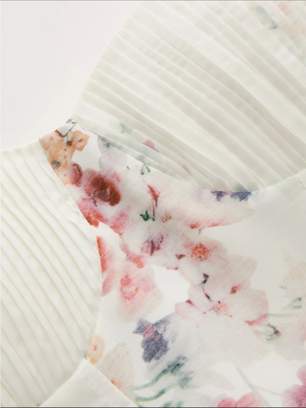 Commense watercolor floral corset midi dress - Picture 3 of 4